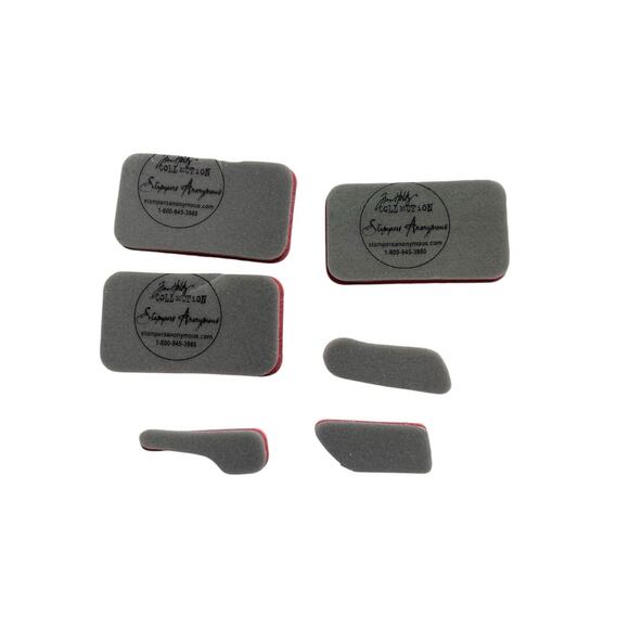 Tim Holtz Stampers Anonymous Cling Foam Rubber Stamps Mixed Media Unmounted Lot - Picture 7 of 7